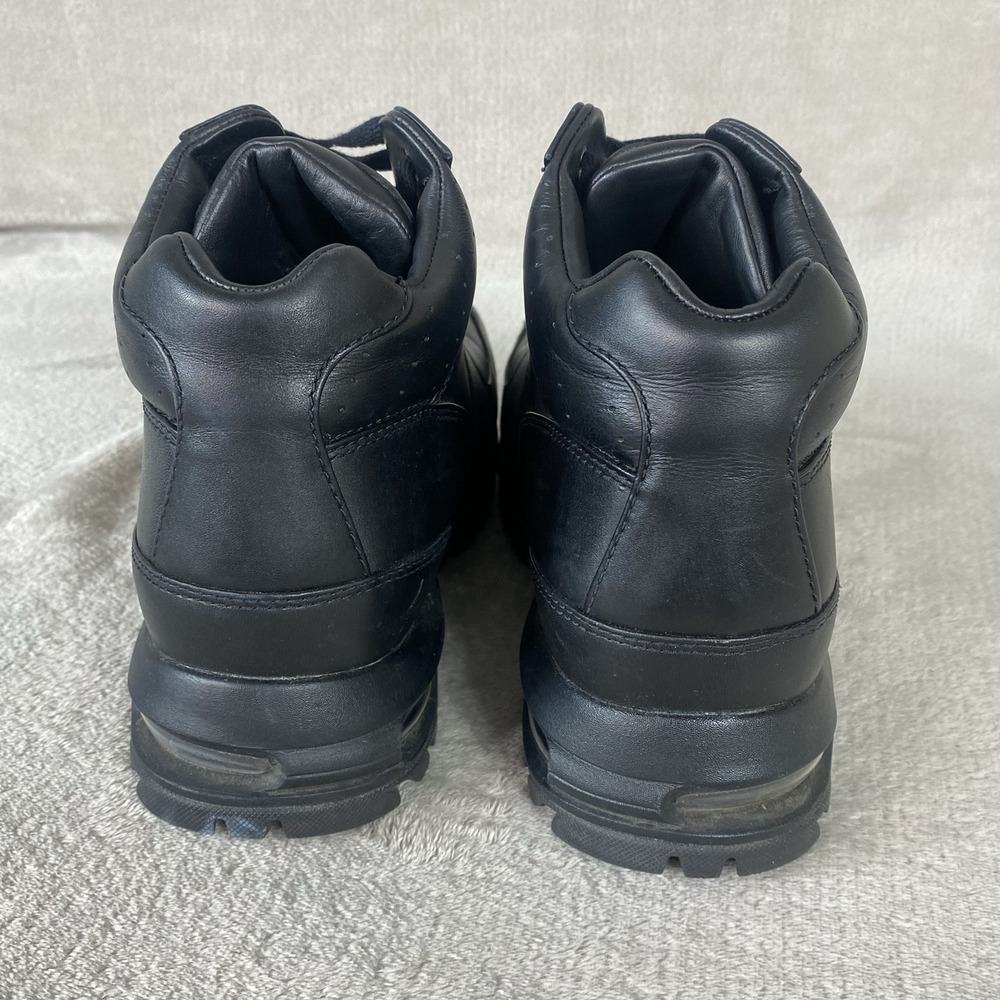 Nike ACG Air Max Goadome Mens Boots Size 13 Black Leather Shoes 865031-009 - Picture 8 of 11